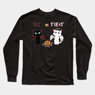 Trick or Treat Kittens Long Sleeve T-Shirt